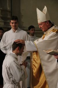 ordination léonard fraternity of the holy apostles